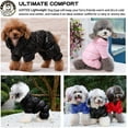 thumbnail image 5 of Yirtree Winter Puppy Dog Coat Waterproof Pet Clothes Windproof Dog Snowsuit Warm Fleece Padded Winter Pet Clothes for Small Dogs, 5 of 6