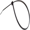 thumbnail image 2 of HLONK 12 Inch Black Nylon Zip Ties 100 Pack 40lb Self Locking Cable Ties, 2 of 4