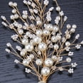 thumbnail image 4 of unbranded 1Par Adornos Dorados Para Con Detalles Exquisitos Ideal Para Bodas Y Uso Diario, 4 of 6