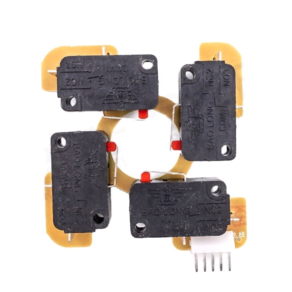 Arcade Console Joystick Replacement PCB Board Game Part Repair Board, with Plate