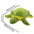 thumbnail image 3 of RUIG Turtle Plush Toys Soft Stuffed Animals Sleeping Pillow Kids Toys Sofa Cushion Room Decor Sensory Educational Toys for 6 9 10 2 Year Old Boys Girls Christmas Birthday Gifts, 3 of 4