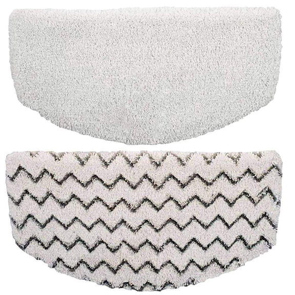 Mupvlun Extra-Large Microfiber Mop Cloth, Highly Absorbent, Reusable, Washable and Durable, Lint-Free, With Excellent Scrubbing Ability for All Floors White