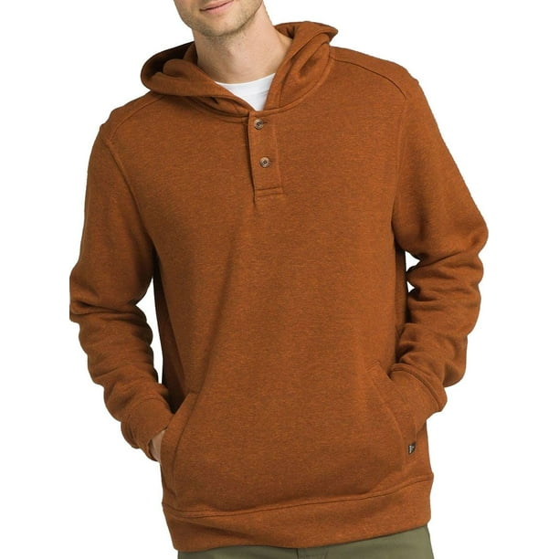 prAna Men's Trawler Henley Hoodie