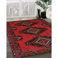 thumbnail image 3 of Ahgly Company Machine Washable Indoor Rectangle Traditional Red Area Rugs, 7' x 10', 3 of 7