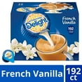 thumbnail image 3 of International Delight, French Vanilla, Single-Serve Coffee Creamers, 192 Count Pack of 1, Shelf Stable Non-Dairy Flavored Coffee Creamer, Great for Home Use, Offices, Parties or Group Events, 3 of 13