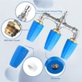 thumbnail image 3 of 3 in 1  Nozzle, 4000 PSI 2.0 Orifice Pressure Washer  Nozzle 1/4 Inch Quick Connector  for Cleaning Machine, 3 of 7