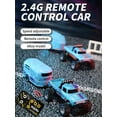 thumbnail image 4 of Mini Rc Monster Truck, 1:64 Scale Monster Truck Remote Control Car with Lights, 2.4Ghz Remote Control, Mini Alloy Monster Truck Rc, Speed/Steering Adjustable, 4 of 8