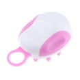 thumbnail image 4 of Cepillo de champú de silicona Zulema masajeador de cabello Rosado Unisex Shampoo Brush, 4 of 8