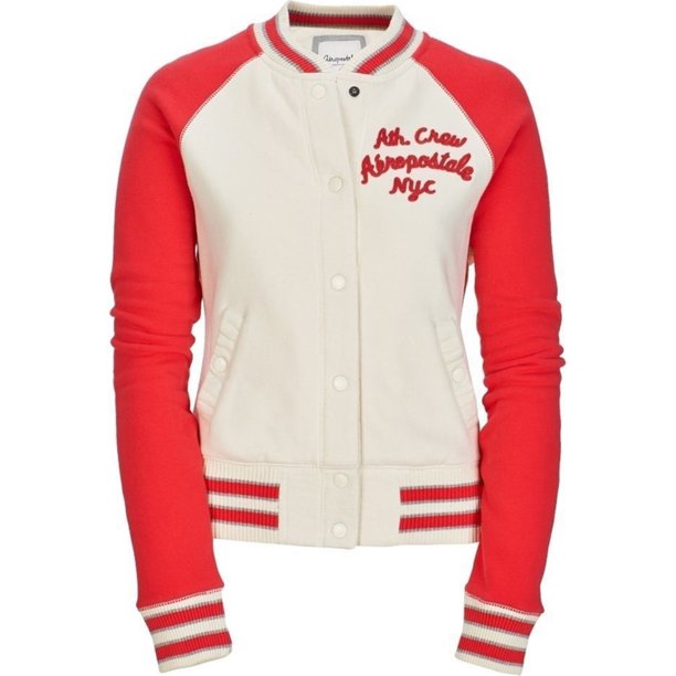 Chaqueta de Forro Polar Aeropostale Naranja Mediana Mujer
