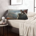 thumbnail image 6 of Daiia Autumn Dragon Mountain View Bedding Waterproof Pillow Protector Zippered Queen – Bed Bug Proof Pillow Encasement-14"x20", 6 of 6