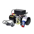 thumbnail image 3 of 12V/24V 3500 Lbs Winch Car Electric Winch Handle/wireless Wire Rope ATV Winches For Off-road Vehicle Self-rescue Electric Hoist ,Powerful Pulling Performance, 3 of 4