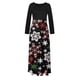 thumbnail image 5 of Vestidos Para Mujer Vestidos de Otoño Tallas Grandes Estampado Navideño Manga Larga Cuello Redondo Hasta El Tobillo Vestido Largo Odeerbi  ODB151618, 5 of 6