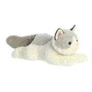 Aurora - Medium White Flopsie - 12" Nico Ragdoll - Adorable Stuffed Animal