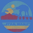 thumbnail image 2 of Mens Star Wars AT-AT Retro Circle Lightweight Hoodie, 2 of 4