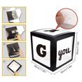 thumbnail image 4 of Muyoka Decoraciones para fiestas de graduación Cajas para globos 4 piezas Cajas para globos reutilizables y plegables Suministros para fiestas de celebración Muyoka Hogar, 4 of 6
