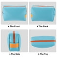 thumbnail image 6 of Unique Bargains Portable Cosmetic Travel Bag Waterproof Pouch Case Make Up Organizer Toiletry Bag for Women Blue, 6 of 7