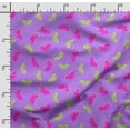 thumbnail image 2 of Soimoi Watercolor Fruit Printed,Cuddle Minky Fabric, Sewing Fabric by The Yard 56 Inch Wide,Decorative Plush Soft Fabric, Baby Garments, Toys and Blankets, Purple, 2 of 5
