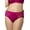 Fuchsia, variant on Women's Elila 3503 Lace and Microfiber Panty (Black 5X)