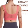 thumbnail image 4 of Hollow Sports Bra for Women Skin-friendly Comfy Underwear for Indoor Exercising, 4 of 5