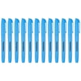 thumbnail image 1 of Blue Highlighter, 12Pack High Lighters No Bleeds Highliters Pens Neon Clear View Bright Quick Dry Pocket Marker Pen Sticks Chisel Tip Cute for Books Office Adults Classroom, 1 of 6