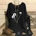 thumbnail image 2 of My Orders Lightweight Tops & Blouses Womens T Shirts Graphic Pack Workout Tops for Women Short Sleeve Womens Summer Tops V Neck Beach Shirt Sunshine White, 2 of 5
