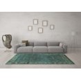 thumbnail image 3 of Ahgly Company Indoor Rectangle Persian Turquoise Blue Traditional Area Rugs, 3' x 5', 3 of 4