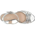 thumbnail image 5 of Paradox London Women's Platform Comfortable Sandal Heeled 7.5 Silver, 5 of 8