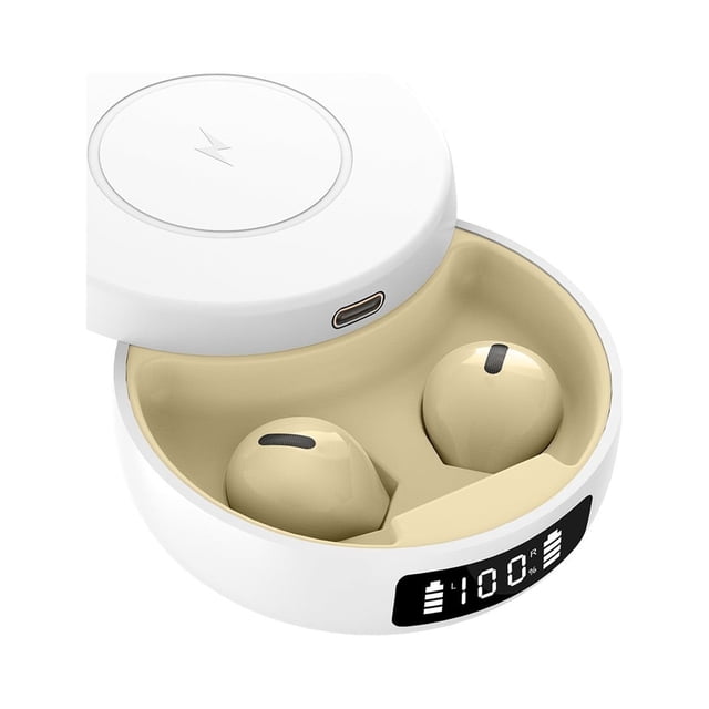 Pisexur Electronics para hombres: audífonos inalámbricos Bluetooth intraaurales con micrófono incorporado, sonido envolvente y estuche de carga. Electrónica para niños, organizador de electrónica.