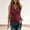Wine, variant on KIHOUT Sweatshirts for Women Tank Top Sleeveless Solid Pullover Drawstring Slim Vest Blouse Tops