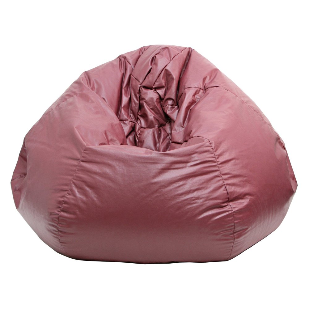 Medium/Tween Leather Look Vinyl Bean Bag