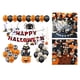 thumbnail image 3 of Globos de látex de Halloween con cinta para decoración de fiestas temáticas navideñas. Gato negro, 3 of 9
