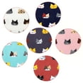 thumbnail image 4 of Loritta 6 Pairs Womens Crew Socks Cute Dog Cat Novelty Animal Cartoon Girl Socks Cotton Gifts, Size 5-9, 4 of 6