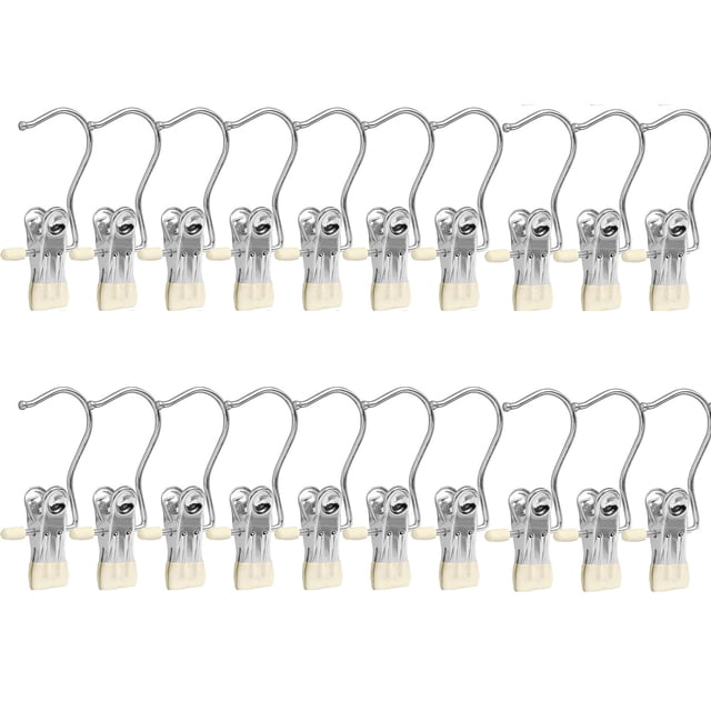 Perchas para botas Clips Ganchos para lavandería Clips para colgar Pinzas para ropa Armario