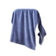 thumbnail image 5 of Toalla de baño de terciopelo, Azul Marino, 70*135cm, 5 of 5
