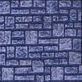 thumbnail image 1 of Ahgly Company Machine Washable Indoor Square Transitional Blue Area Rugs, 7' Square, 1 of 7