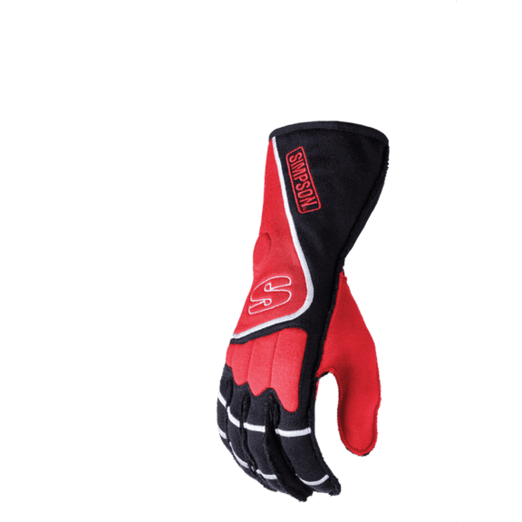 Simpson Racing DGSR DNA Racing Gloves Adult Small Red/Black Pair