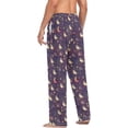 thumbnail image 6 of FREEAMG Watercolor Star Pumpkin Pajama Pants for Men, Men's Separate Bottoms, Comfortable Sleep Lounge Pj Pants, 6 of 7