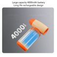 thumbnail image 3 of Electric Air Duster 130000RPM Strong Wind 4000mAh Battery Brushless Fan for PC Computer Electronics Home Cleaning Keyboard Camera, 3 of 7