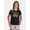 Black, variant on Girl's Team Sparkle Graphic T-Shirt, Sizes 4-18