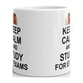 thumbnail image 3 of Keep calm and study for exams Coffee Tea Ceramic Mug Office Work Cup Gift 15 oz, 3 of 3