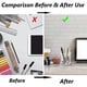 thumbnail image 3 of Pen Holder, 2 Pieces Desk Pencil Holder, Desk Organizer, Pen Holder, Pen Storage, Makeup Brush Holde, 3 of 5