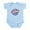 Sky Blue, variant on CafePress - Leap Day Baby Body Suit - Baby Light Bodysuit, Size Newborn - 24 Months