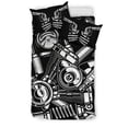 thumbnail image 1 of Juego de cama Biker Tools (1 funda nórdica, 2 fundas de almohada), poliéster, tamaño, 1 of 5