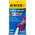 thumbnail image 4 of Bayer® Rapid Relief Body Pain Powder Packs with Aspirin & Caffeine, Raspberry Flavor, 10 Count, 4 of 11