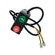 thumbnail image 5 of Interruptor de manillar Moto Accesorio profesional Controle fácilmente Piezas de repuesto Reemplazo Multiuso 7/8 pulgadas Manillar Cuerno Faro kusrkot Interruptor de manillar, 5 of 8