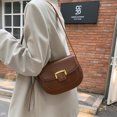thumbnail image 4 of Bolsos de hombro informales de nuevo diseño coreano para mujer, bolsos cruzados versátiles de cuero suave de lujo para mujer, 4 of 5