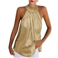 thumbnail image 1 of Women's Sequined Halter Top, 1 of 1