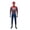 Dark Blue, variant on Cosplay Costume Halloween Superhero Role Play Outfit Spider Jumpsuit for Carnival Dress Up Performance Royal Blue 120