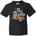 thumbnail image 3 of Inktastic I Just Really Like Sea Lions Ok Youth T-Shirt, 3 of 5