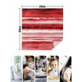 thumbnail image 4 of Red Ombre Cloth Napkins Set of 4 Reusable Dinner Napkins, Modern Abstract Art Farmhouse Cocktail Napkin Washable Table Napkins for Wedding/Holiday Party/Baby Shower 20"x20", 4 of 7